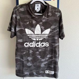 Bape x Adidas adicolor tee